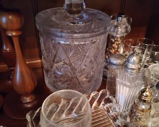 Glass Lidded Jar