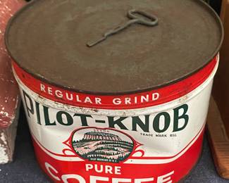 Unopened Pilot Knob One Pound Coffee Can