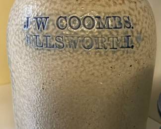 Coombs Stoneware Jar