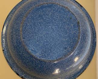 Blue and White Granite Ware