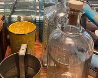 Assorted Blue Ball Jars