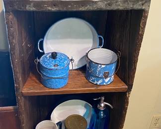 Primitive Wooden Display