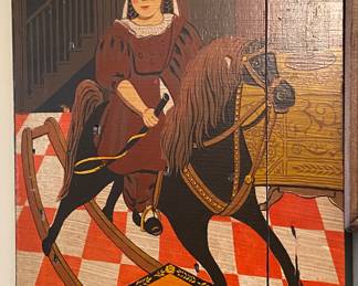 Primitive Themed Wall Hanging