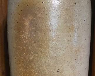 Antique Schnell's Sour Mash Salt Glaze Kiln Dried Old Grain Whiskey Bottle