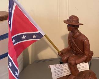 Red Mill Confederate Soldier Statue