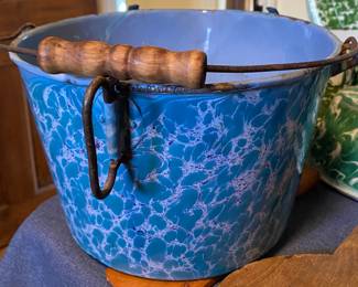 Very Old Blue and White Graniteware