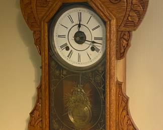Oak Mantle Clock