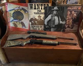 BB/Pellet Guns and Assorted Signs
