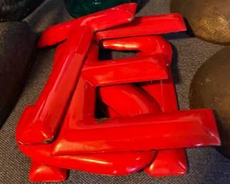 Porcelain Letters "NEST"