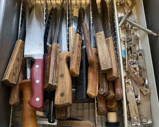 Assorted Kitchen Knives