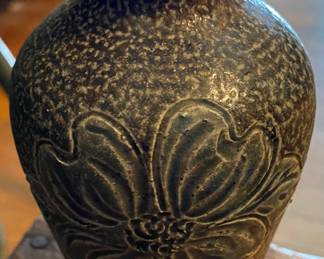Turn and Burn Pottery Vase