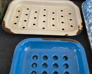 Granite Ware Soap Holders