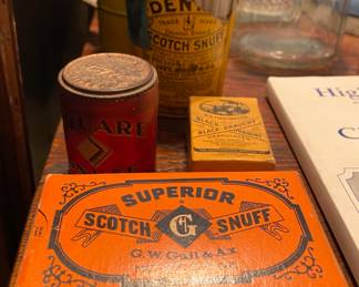 Scotch Snuff Collectibles
