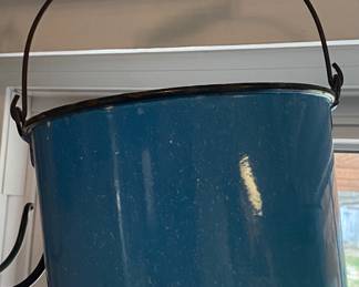 Enamelware Bucket