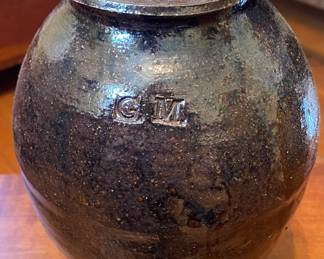 Catawba County N.C. Pottery Stamped G.M.