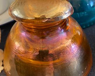 Iridescent Glass Insulator