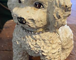 Cast Iron Poodle Door Stop