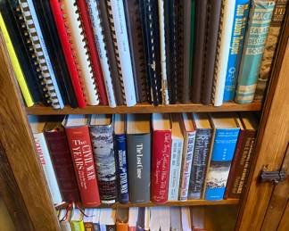 Assorted Cookbooks and Civil War Books