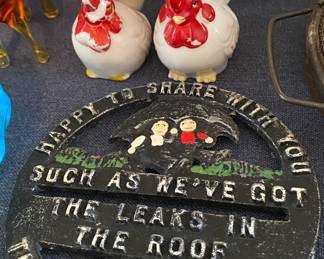 Rooster and Hen Figures