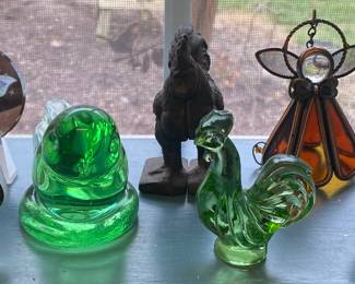 Assorted Small Rooster Figures