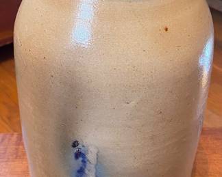 Stoneware Storage Jar