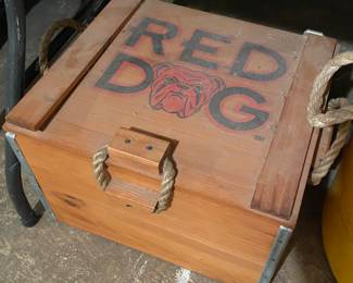 Red Dog Crate