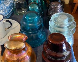 Assorted Glass Insulators