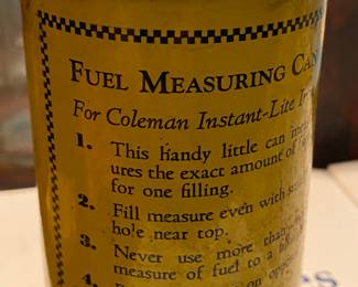 Coleman Fuel Measuring Can