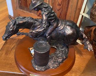 "Diggin' for Home" Montana Silversmith Sculpture