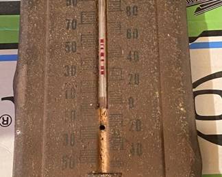 Old Walker Farm Supply Ad Thermometer