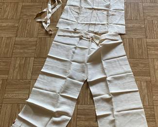 Small Japanese Souvenir Robe and Pants with Waist Tie