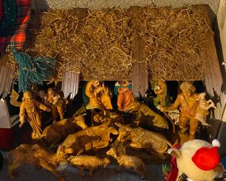 Vintage Italy Manger Scene