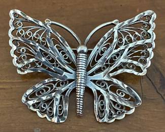Sterling Butterfly