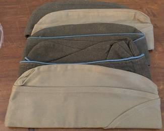 Assorted U.S. Garrison Caps