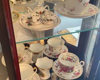 Fine China Cups and Saucers
