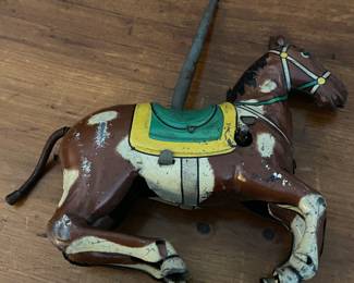 Tin Litho Horse