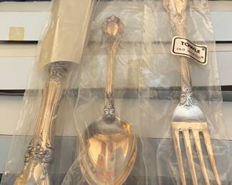 3 Towle Old Master Sterling Flatware Pieces