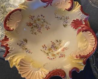 Old Austrian Porcelain Bowl