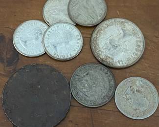 Foreign Coins (Some Silver)