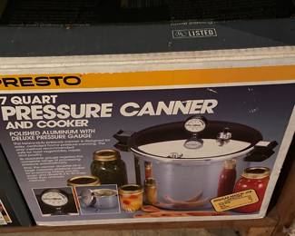 Vintage Presto Pressure Canner in Box