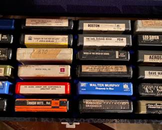 Assorted 8 Track Tapes
