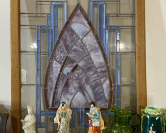 Antique clocks, glass, miniatures 