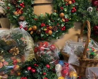 Lots of Christmas decor