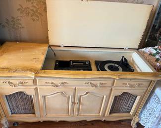 Vintage Stereo Cabinet