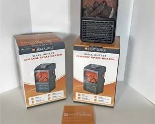 Wall Outlet Ceramic Space Heaters 