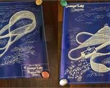 1988 Raging Wolf Bobs Geauga Lake Posters 