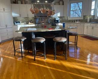 COUNTER HEIGHT BAR STOOLS