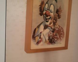 Clown painting