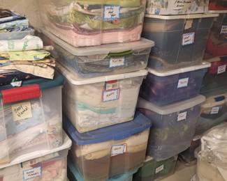 Lots of very nice fabric