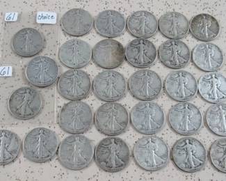 Walking Liberty Half Dollars